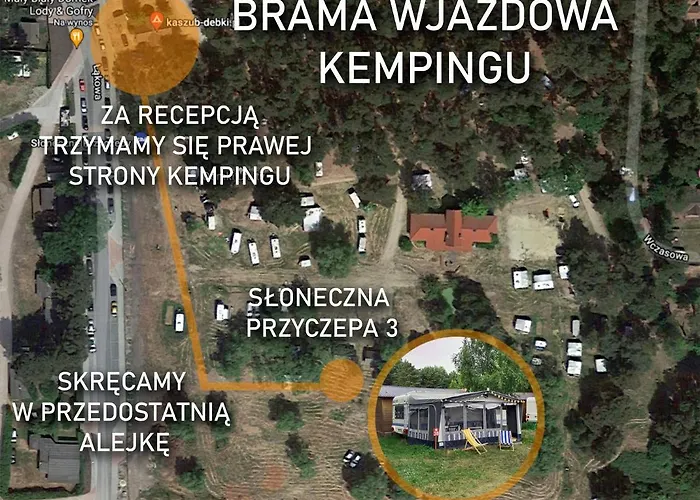 Sloneczne Przyczepy Jastrzebia Gora אתר קמפינג